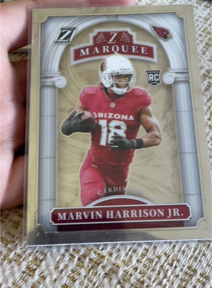 2024 Panini Zenith - Z Marquee #5 Marvin Harrison Jr. — front