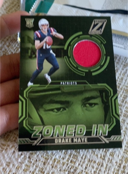 2024 Panini Zenith #ZI-DME Drake Maye — front