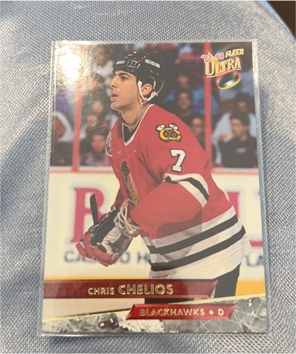 1993-94 Fleer Ultra #40 Chris Chelios — front