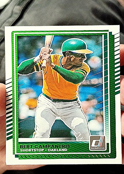 1981 Donruss #322 Bert Campaneris — front