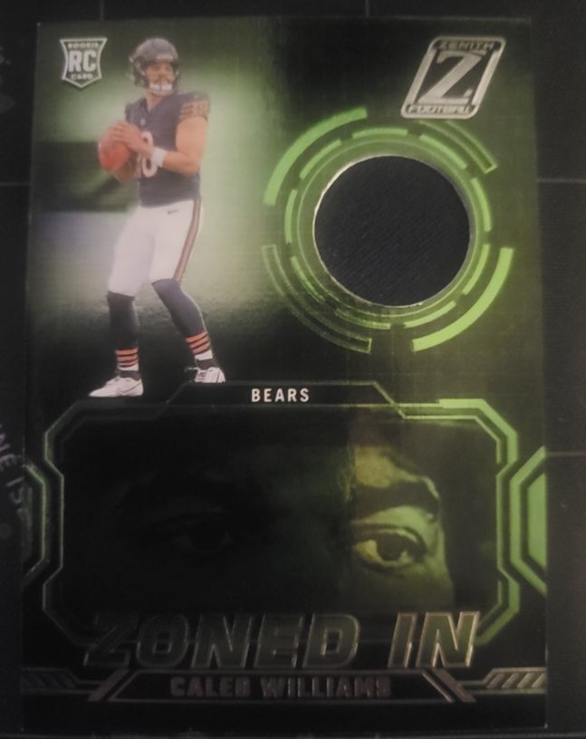 2024 Panini Zenith #ZI-CWS Caleb Williams Zoned In — front