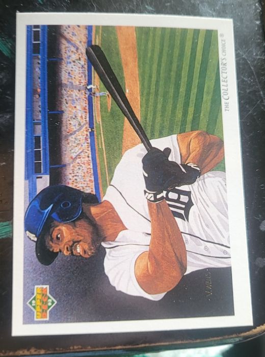 1994 Collector's Choice #587 Willie McGee — front