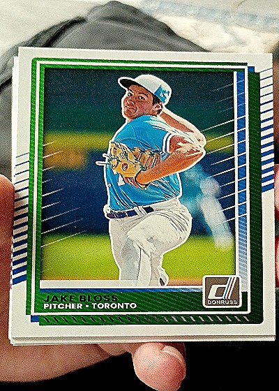 2025 Donruss #96 Jake Bloss — front