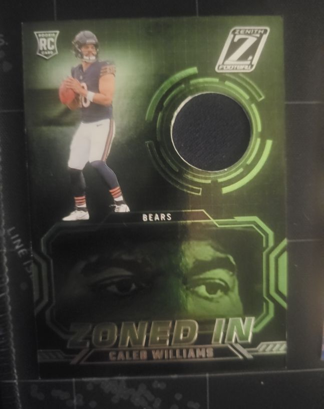 2024 Panini Zenith #ZI-CWS Caleb Williams Zoned In — front