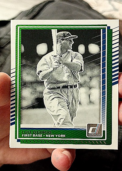 2025 Donruss #55 Lou Gehrig — front