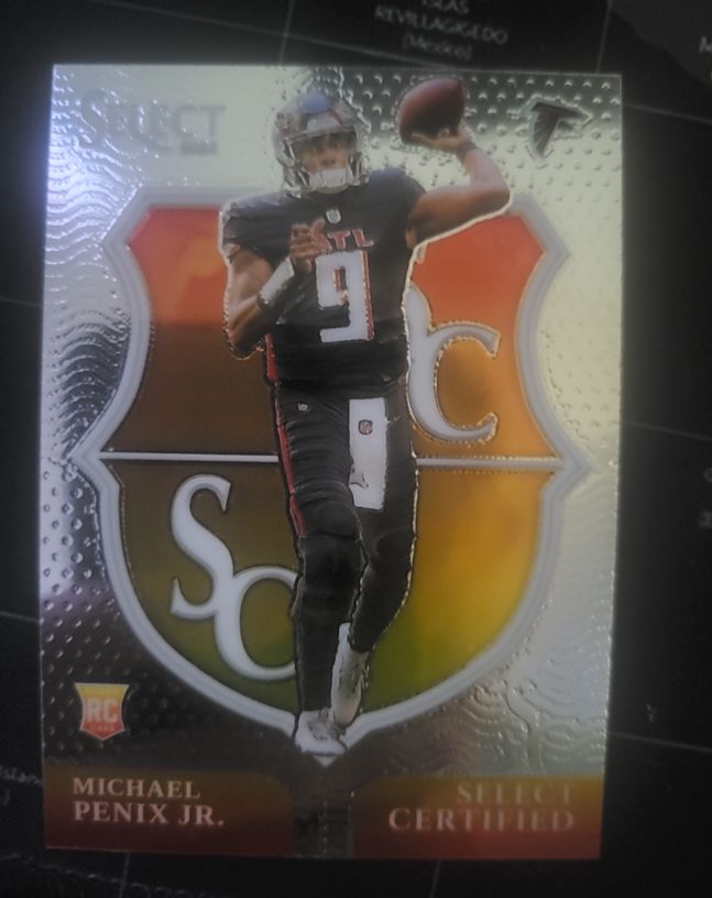 2024 Panini Select #9 Michael Penix Jr. Select Certified Rookies — front