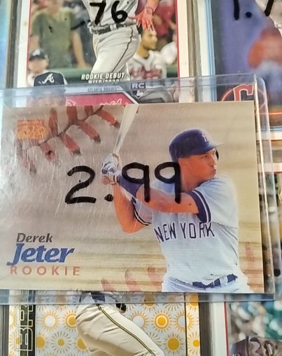 1996 Pinnacle Sportflix #139 Derek Jeter — front