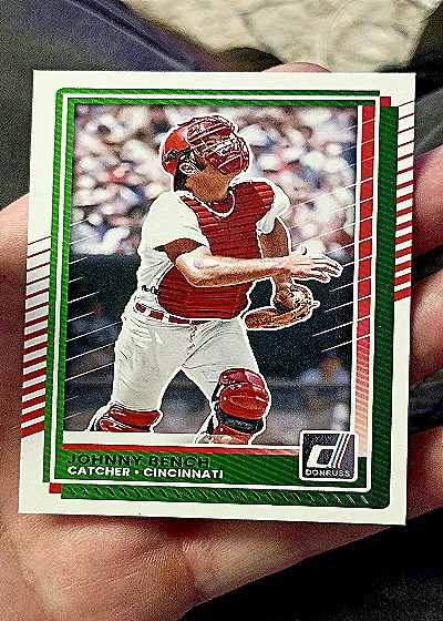 2025 Donruss #46 Johnny Bench — front