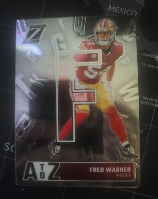 2024 Panini Zenith A to Z #6 Fred Warner — front