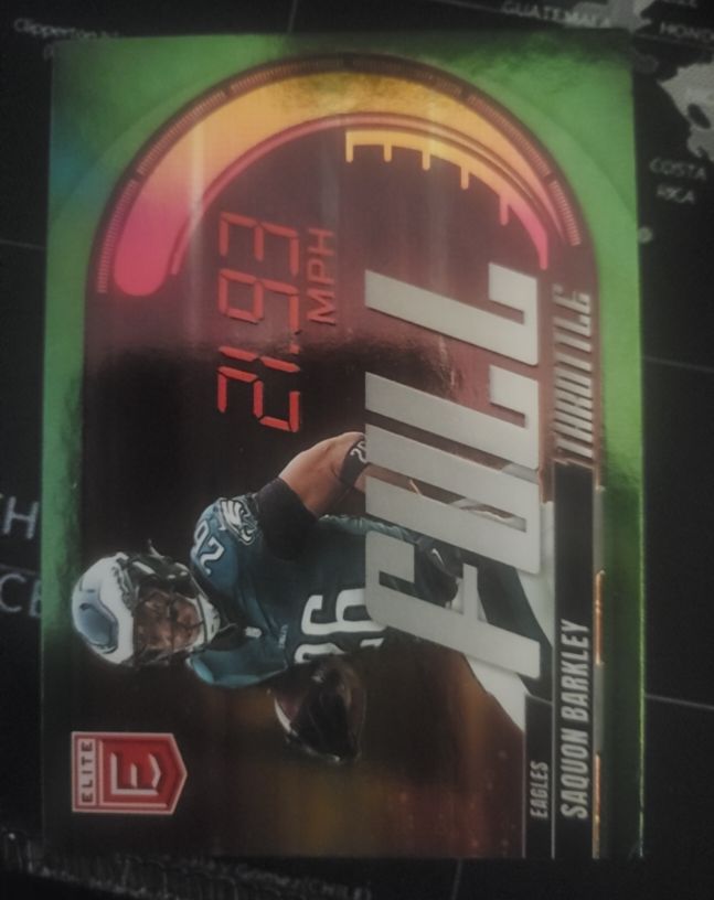 2025 Panini Donruss Elite Full Throttle #4 Saquon Barkley — front