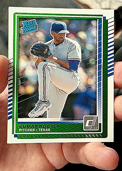 2025 Donruss #18 Kumar Rocker — front