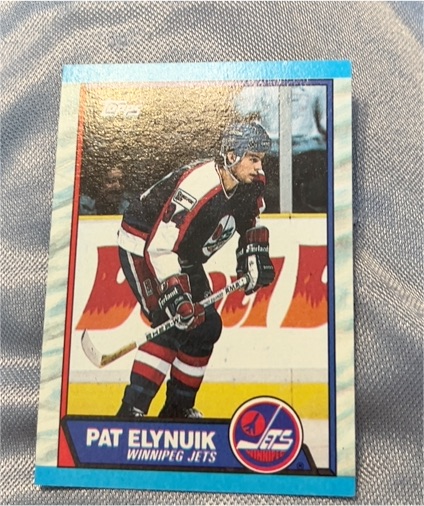 1989-90 O-Pee-Chee #94 Pat Elynuik — front