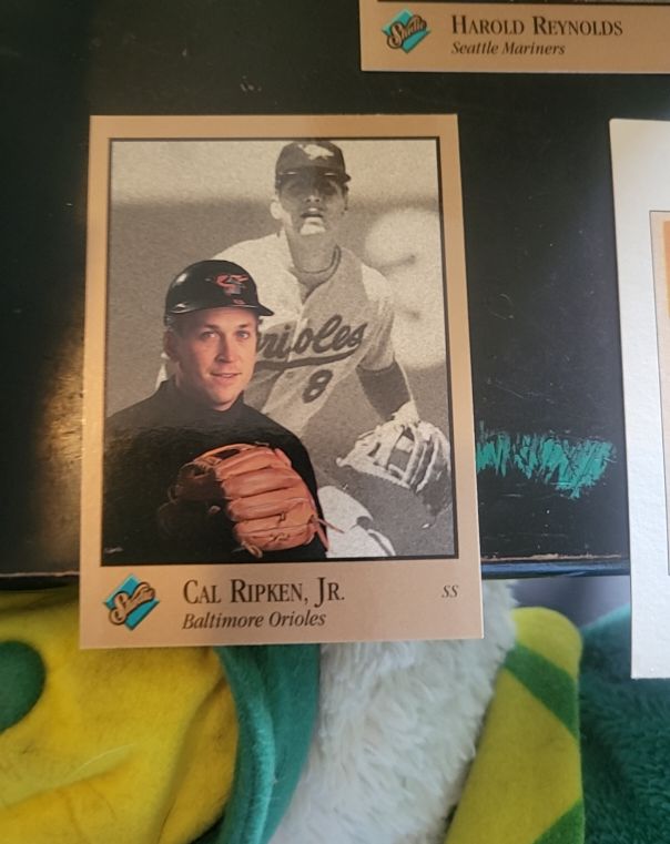 1992 Leaf Studio #129 Cal Ripken Jr. — front