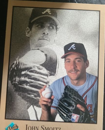 1992 Leaf Studio #10 John Smoltz — front