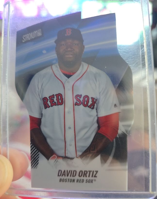 2022 Topps Stadium Club Triumvirates #T-13 David Ortiz — front
