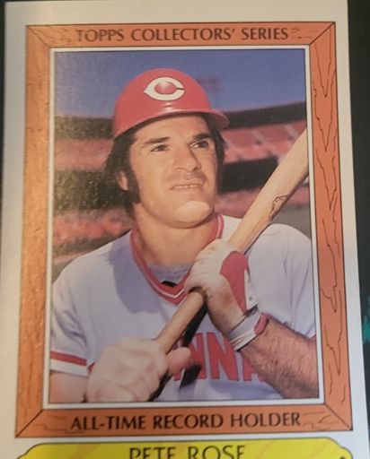 1985 Topps Collectors' Series #30 Pete Rose — front