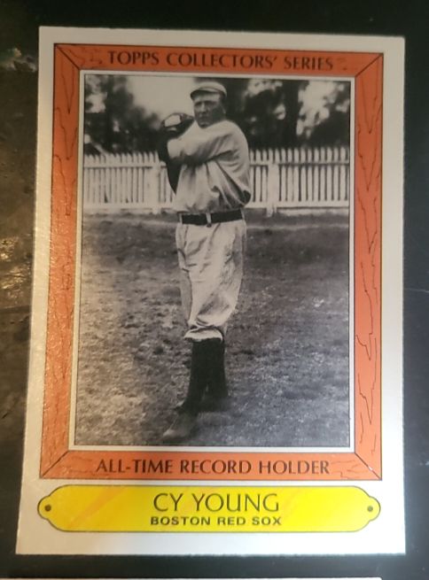 1985 Topps Woolworth All-Time Record Holders #44 Cy Young — front