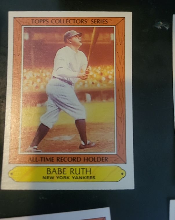 1985 Topps Collectors' Series #31 Babe Ruth — front