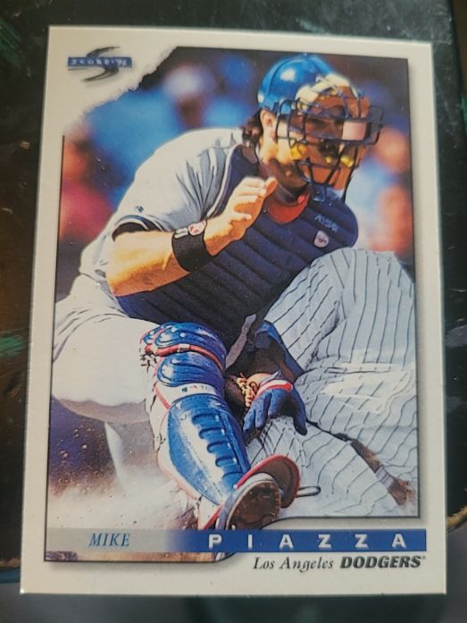 1996 Score #317 Mike Piazza — front