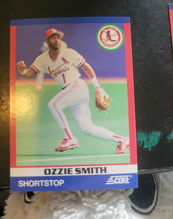 1991 Score Super Star #18 Ozzie Smith — front