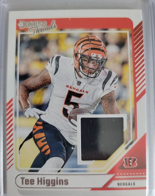 2024 Donruss Threads #DTH-THI Tee Higgins — front