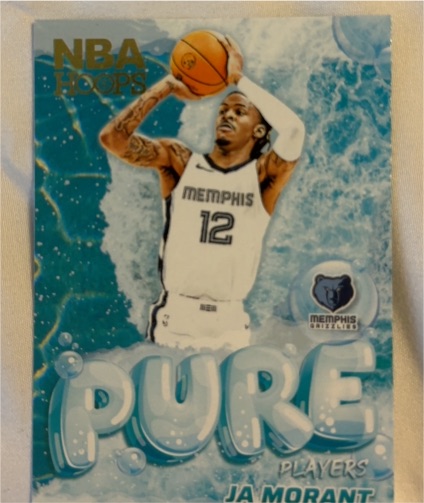 2024-25 Panini NBA Hoops #5 Ja Morant Pure Players — front