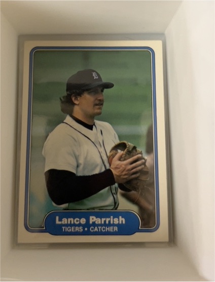 1982 Fleer #276 Lance Parrish — front