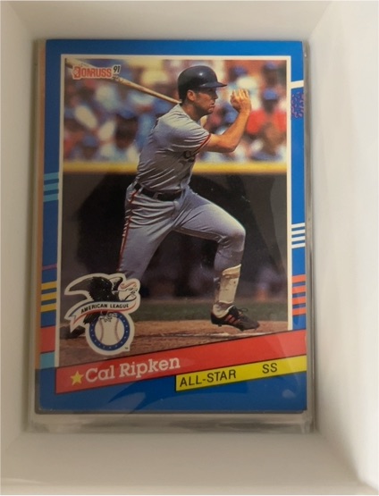 1991 Donruss #52 Cal Ripken Jr. All-Star Baltimore Orioles — front