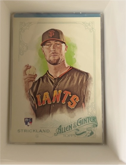 2015 Topps Allen & Ginter #317 Hunter Strickland — front