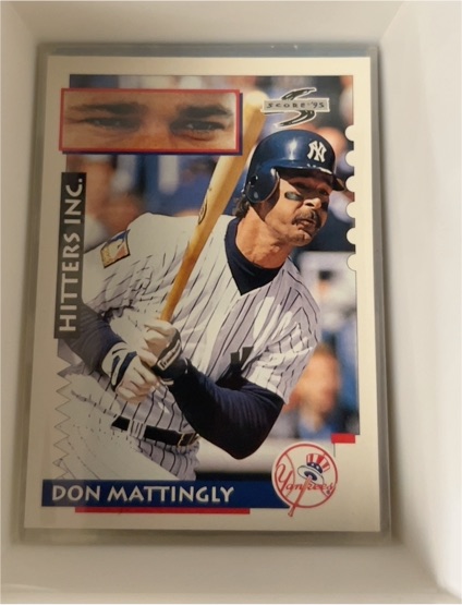1995 Score #564 Don Mattingly — front