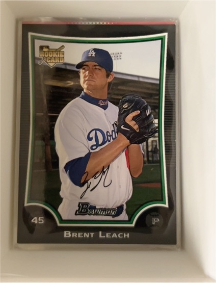 2009 Bowman Draft Picks & Prospects #BDP43 Brent Leach — front