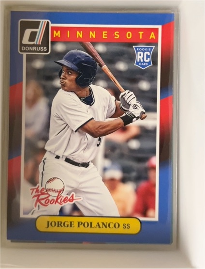 2014 Donruss The Rookies #78 Jorge Polanco — front