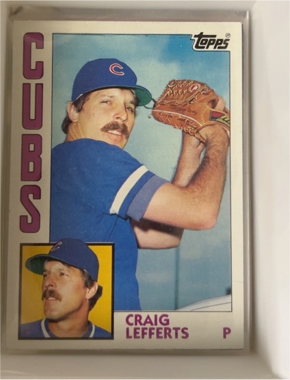 1984 Topps #99 Craig Lefferts — front