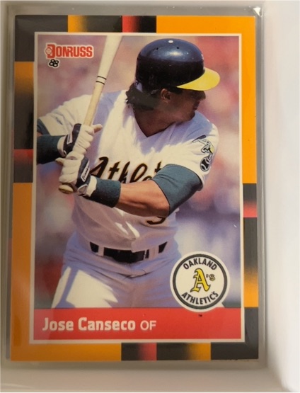 1988 Donruss Baseball's Best #22 Jose Canseco — front