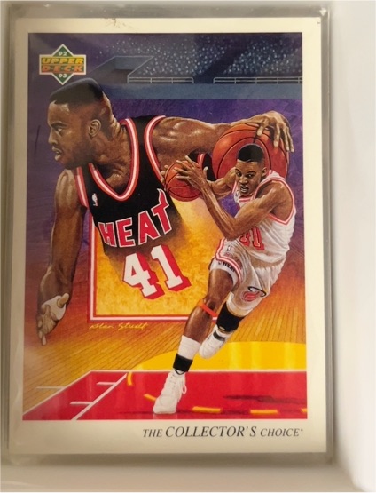 1992-93 Upper Deck #42 Glen Rice — front