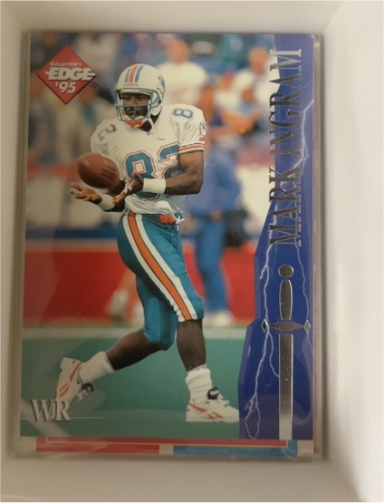 1995 Collector's Edge Excalibur #42 Mark Ingram — front