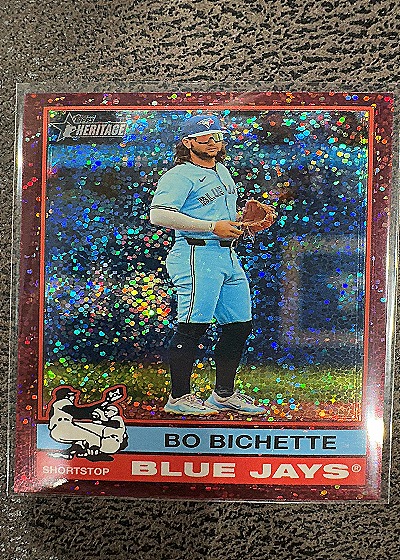 2025 Topps Heritage #443 Bo Bichette — front