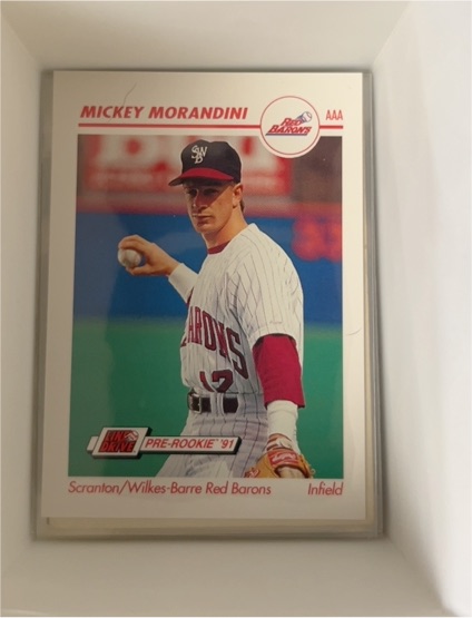 1991 Line Drive Pre-Rookie '91 AAA Mickey Morandini — front