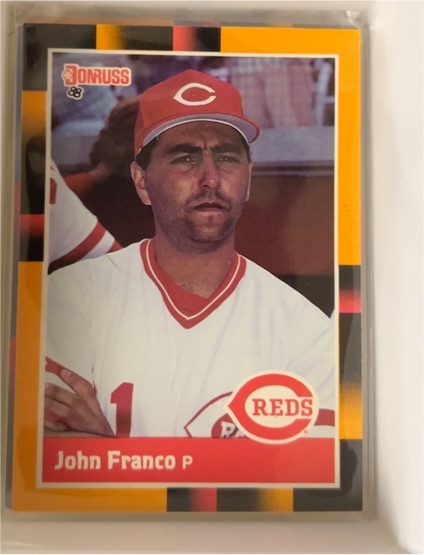 1988 Donruss Baseball's Best #54 John Franco — front