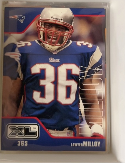 2002 Upper Deck XL #273 Lawyer Milloy — front