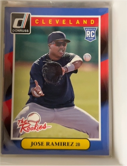 2014 Donruss The Rookies #41 Jose Ramirez — front