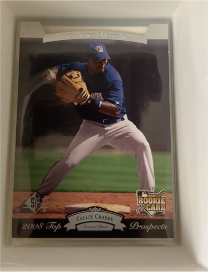 2008 Upper Deck SP Top Prospects #192 Callix Crabbe — front