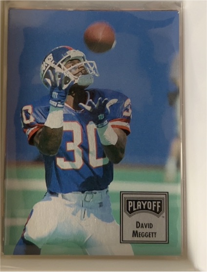 1993 Playoff Contenders #45 David Meggett — front