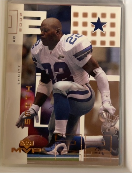 2002 Upper Deck MVP #61 Emmitt Smith — front