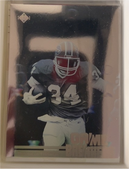 1991 Upper Deck #GB2 Thurman Thomas Game Breakers — front