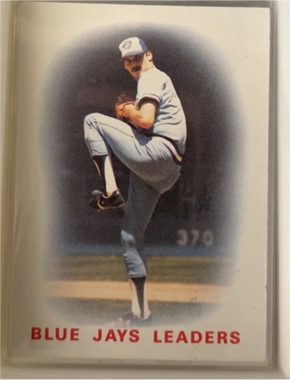 1986 Topps #96 Blue Jays Leaders Jim Clancy — front