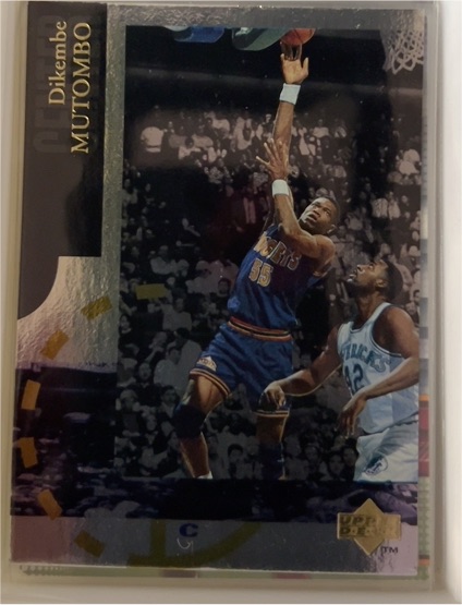 1994-95 Upper Deck Special Edition #SE110 Dikembe Mutombo — front