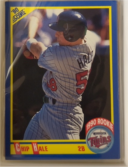 1990 Score #588 Chip Hale — front