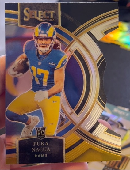 2023 Panini Select Premier Level #199 Puka Nacua — front