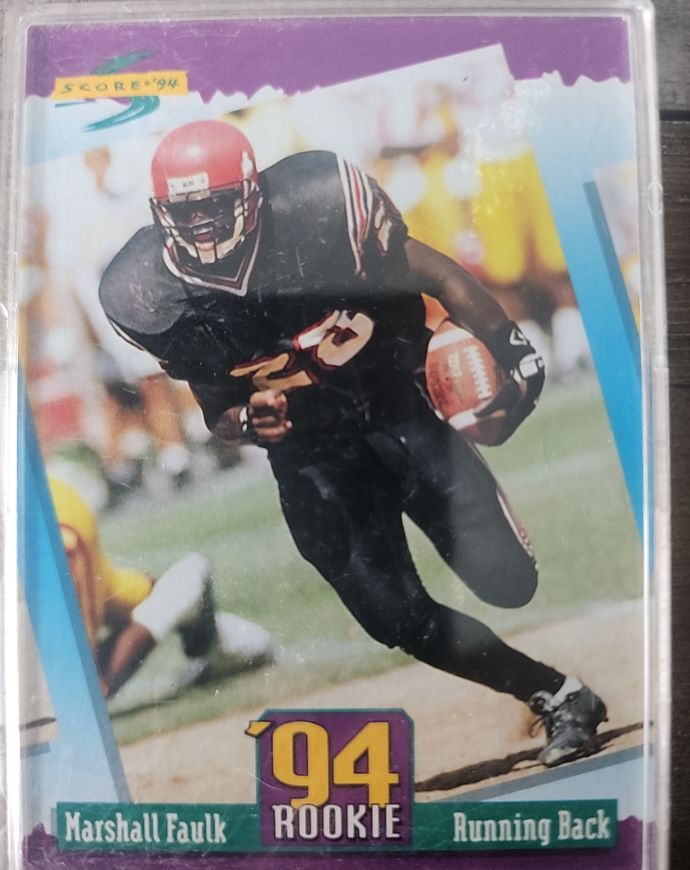 1994 Score #277 Marshall Faulk Rookie — front
